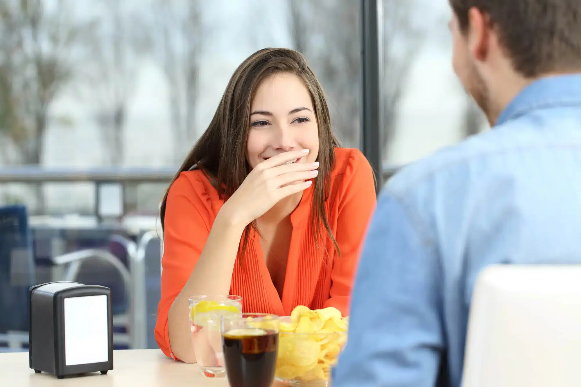 woman-with-bad-breath-needing-a-Dentist-in-Grosse-Pointe 